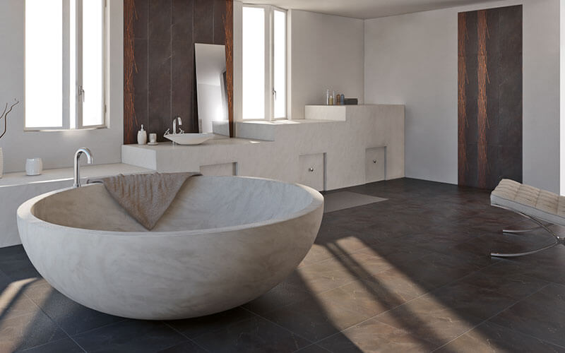 Naturstein, beige, schwarz in Düsseldorf kaufen