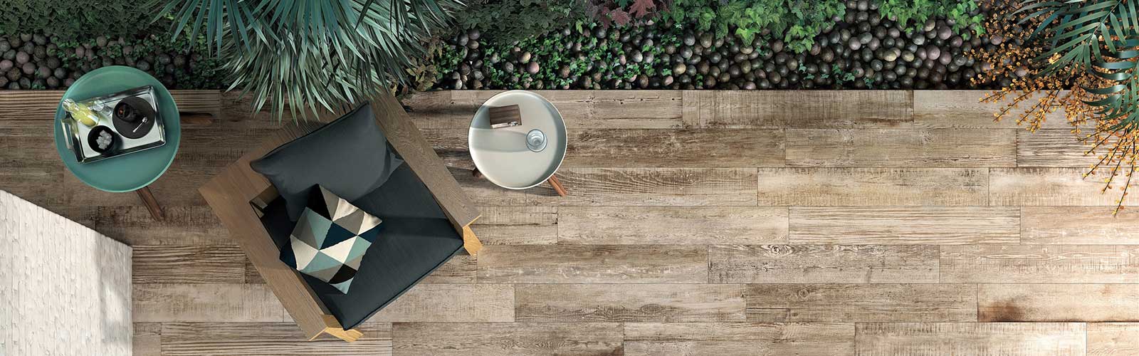 Fliesen in Holzoptik